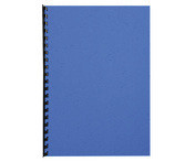 Dossier avec reliure Spirale - Couverture bleue