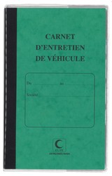 Carnet d'entretien de camion et vhicule de transport terrestre - Vert