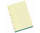 Bloc audit jaune - En-tte + 4 colonnes - Exacompta 5704E