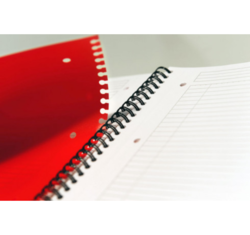 Cahier ActiveBook Lign 6mm Oxford  - Format A5+ - Perforation feuilles
