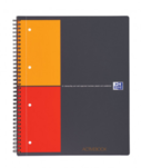 Cahier ActiveBook Quadrill 5x5 Oxford  - Format A4+ - 160 pages perfores