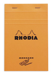 Bloc Rhodia - Modle Message - N140