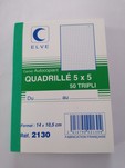 Carnet autocopiant quadrill 5x5