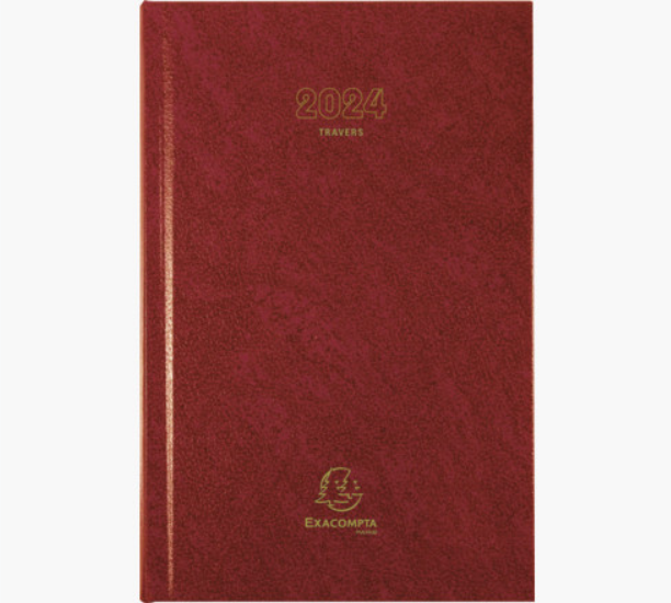 Agendas 2025 Modèle travers horaire 38272E disponible à