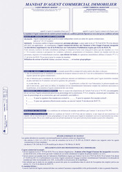 Mandat d'agent commercial pour l'immobilier - Tissot ITM-3