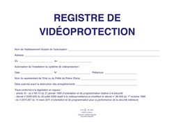 Registre de vidoprotection