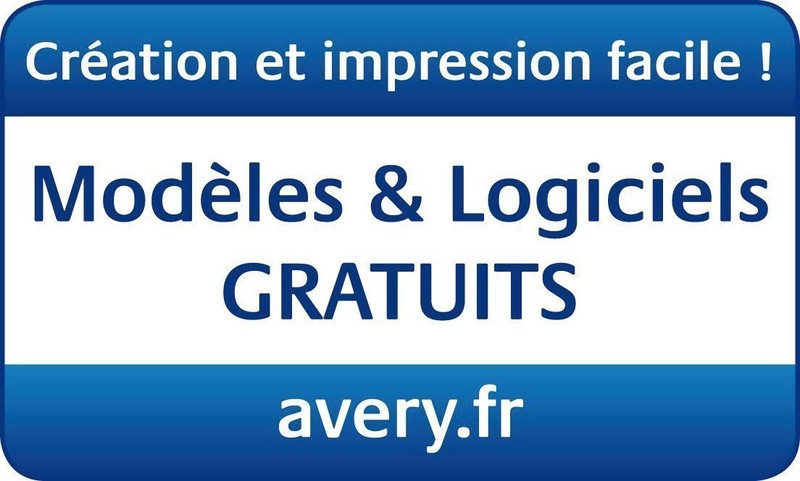 Avery L4728-20 badge et porte badges