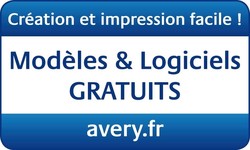 Cration et impression de badge facile - Modles et logiciels gratuits disponibles sur Avery.fr