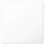 Pack de 25 cartes blanches Pollen carres - 16 x 16 cm - Marque Clairefontaine