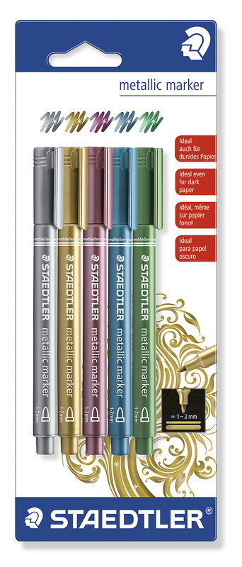 Pochette de 6 stylos feutre Staedtler - Pigment Liner 0,5 mm couleur C1 à  Lyon - Papeterie Gouchon