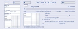 Quittances de loyer Elve avec talon - 137
