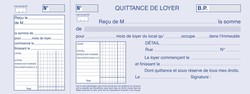 Quittances de loyer Elve avec talon - 137