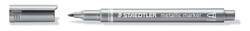 Stylo feutre Staedtler "Metallic" - Couleur Argent