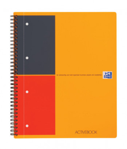 ActiveBook Oxford Lign 6mm Format A4 160 pages