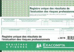 Registre unique d'valuation des risques professionnels