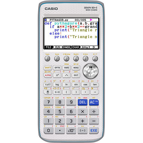 Calculatrice scientifique scolaire Casio GRAPH 90 Plus E en stock à Lyon -  Papeterie Gouchon