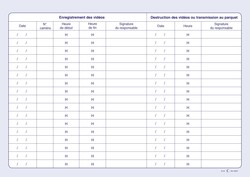 Registre de vidoprotection