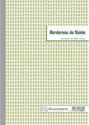 Bordereau de saisie Dupli