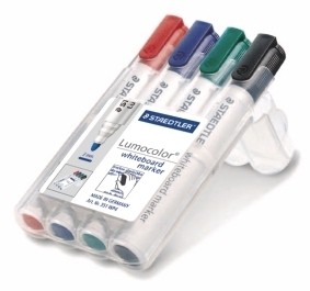 Lensemble comprend 4 stylos et un caoutchouc avec pieds à sec Tableau blanc magnétique à sec bleu 