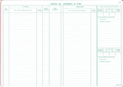 Registre des mouvements de titres - Intrieur Le Dauphin 90120