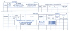 Livre de police pour Garagistes - Vhicules d'Occasion - Marque Elve - Rfrence 1414