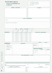 Etat des lieux pour local commercial, garage, remise - Tissot ILA-41 - Paquet de 25 exemplaires