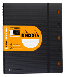 Cahier pour réunion rechargeable Rhodia - Collection Rhodiactive - Exameeting Book 132410C
