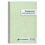 Carnet de 50 factures autocopiantes format A5 pour auto-entrepreneurs