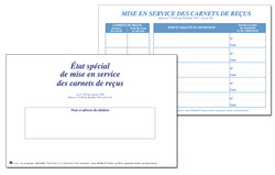  Etat spcial de mise en service des carnets de reus - Tissot ITC-271 - Trac