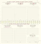Agenda Exacompta 2023 - Modle Temporel 16 S - 16422E- Trac horizontal