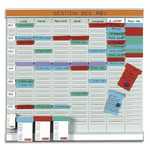 Kit planning mural fiche T n2 - 8 colonnes + 700 fiches T indice 2