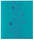 Exacompta - Modle Semainier Lady 18232E - Turquoise