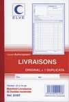 Carnet de 50 bons de livraison en duplicata - Format A5 - 2107