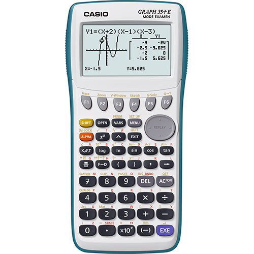 Calculatrice scientifique scolaire Casio GRAPH 35 Plus E en stock