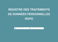 Registre des Traitements de Donnes Personnelles - RGPD