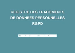 Registre des Traitements de Donnes Personnelles - RGPD