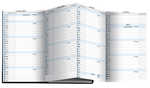 Agenda Exacompta 2023 - Exaplan 16 dpliant - 16262E - Ouvert