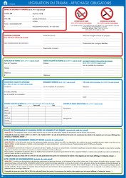 Tableau Affichage Obligatoire conforme  la loi