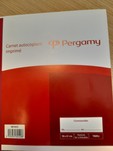 PERGAMY CARNET COMMANDES TRIPLI