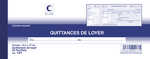 Carnet de quittances de loyer Elve avec talon