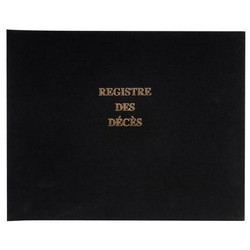 Registre des dcs 100 pages 