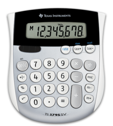 Calculatrice de bureau avec touche TVA - TI-1795 SV