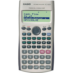 Calculatrice pour calculs financiers - Casio FC-100V