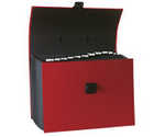 Trieur valisette rouge 12 compartiments - Exacompta 55616E