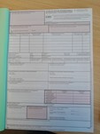 Lettre de voiture internationale - CMR
