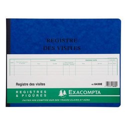 Registre des visites - Exacompta 6430E