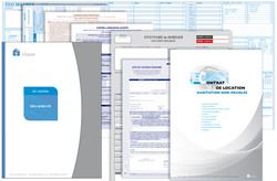 Kit de location Bail Mobilit - Locaux meubls - Tissot ILD-LOC236 - Contenu