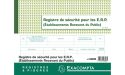 Registre de Scurit pour E.R.P. - Trac intrieur