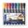 Marqueur Permanent Lumocolor - Staedtler 352 WP8 - 8 couleurs assorties