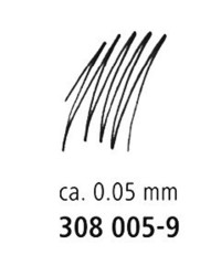 Pointe calibre 0,05 mm - Largeur de trait